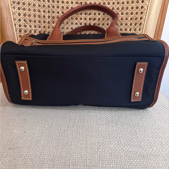 Dooney & Bourke Black and Brown Satchel - Picture 5 of 8